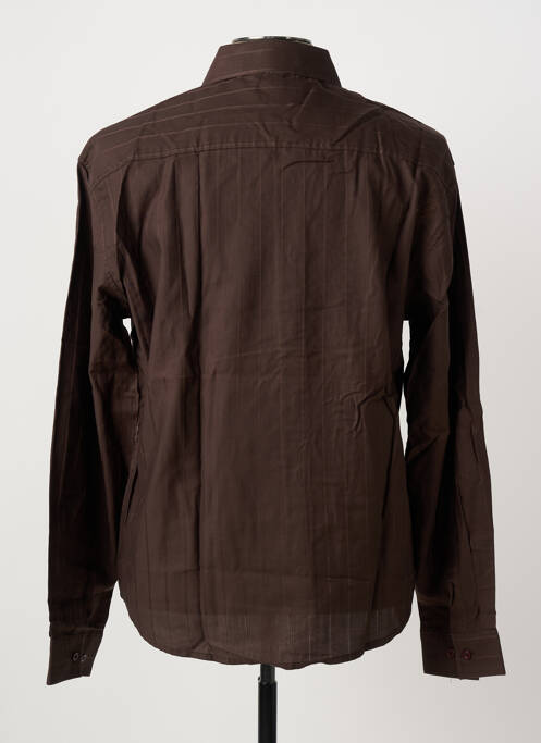 Cămașă cu mâneci lungi maro COMPTOIR DU RUGBY bărbat