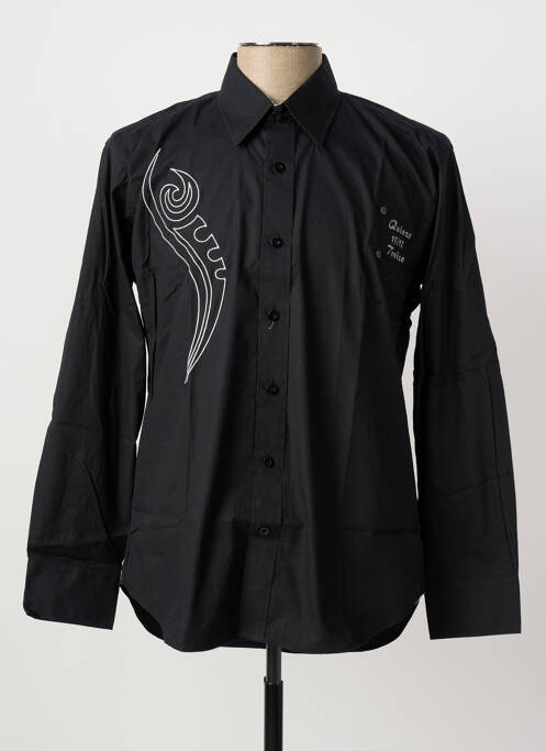 Cămașă cu mâneci lungi negru QUINZE & TREIZE bărbat