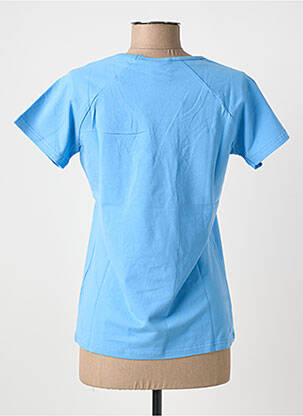 Tricou elasticitate mâneci scurte albastru ERIC TABARLY femeie