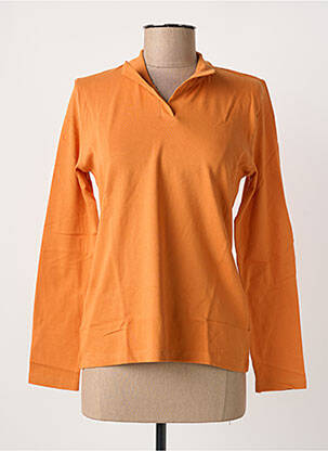 Polo galben CLOUD'S femeie