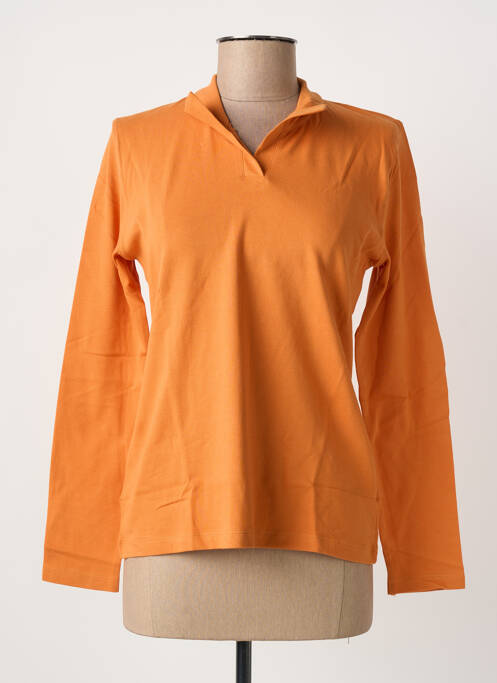 Polo galben CLOUD'S femeie