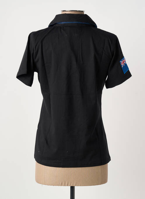 Polo negru HAKA DANCE femeie