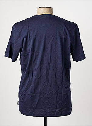 Tricou croială dreaptă mâneci scurte albastru PIONEER bărbat