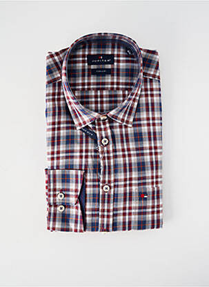 Cămașă cu mâneci lungi roșu JUPITER bărbat