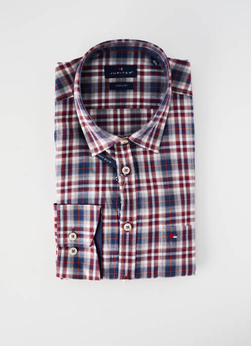 Cămașă cu mâneci lungi roșu JUPITER bărbat