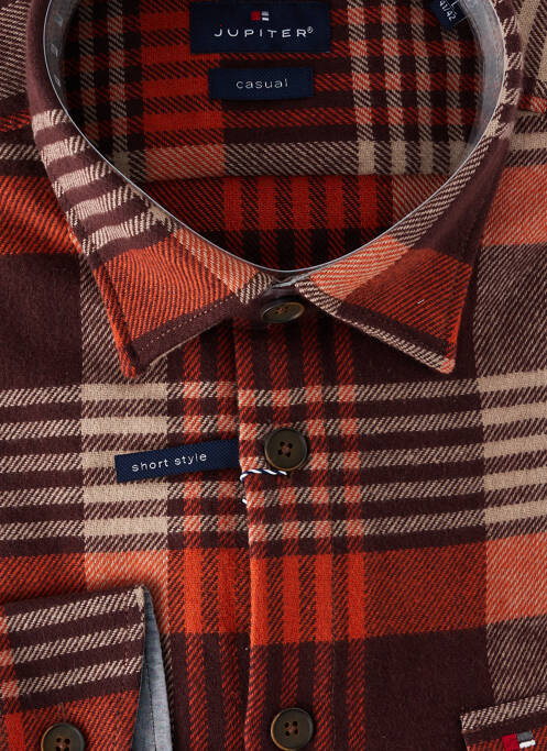 Cămașă cu mâneci lungi portocaliu JUPITER bărbat