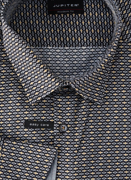 Cămașă cu mâneci lungi negru JUPITER bărbat