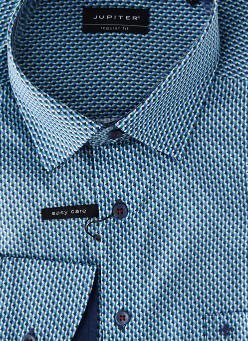 Cămașă cu mâneci lungi albastru JUPITER bărbat