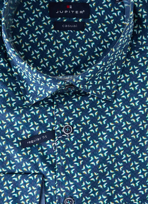 Cămașă cu mâneci lungi albastru JUPITER bărbat