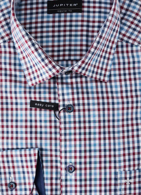 Cămașă cu mâneci lungi albastru JUPITER bărbat