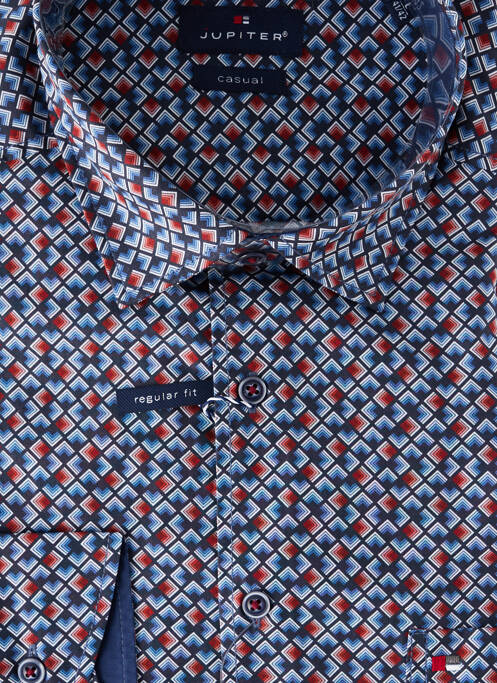 Cămașă cu mâneci lungi albastru JUPITER bărbat