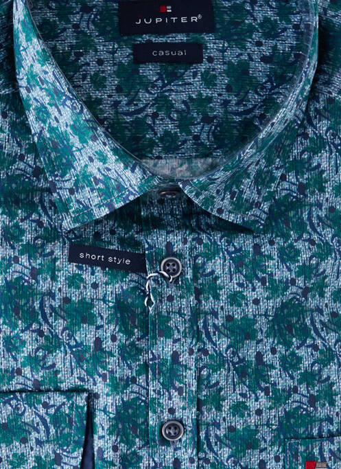 Cămașă cu mâneci lungi albastru JUPITER bărbat