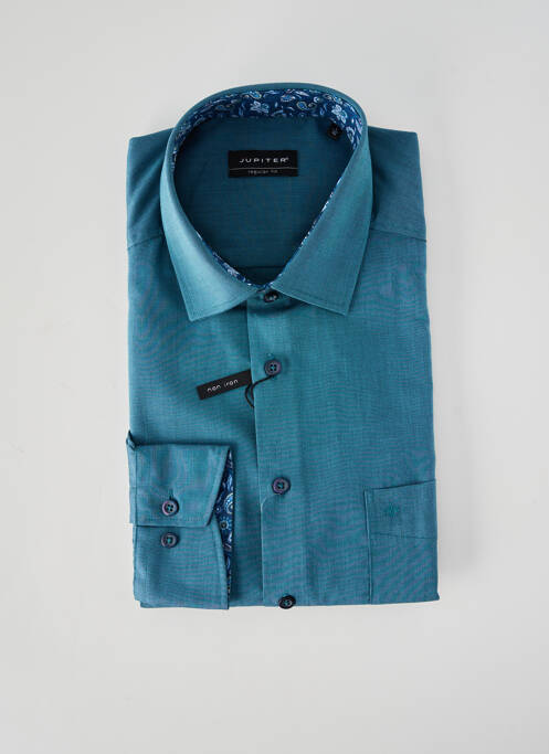 Cămașă cu mâneci lungi verde JUPITER bărbat