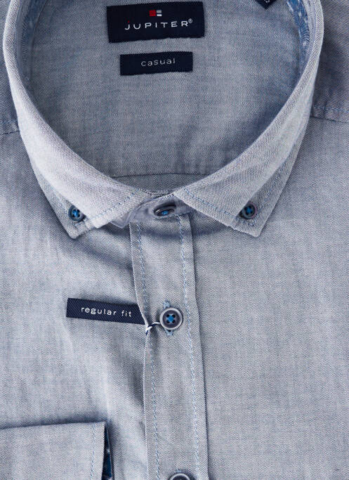 Cămașă cu mâneci lungi albastru JUPITER bărbat