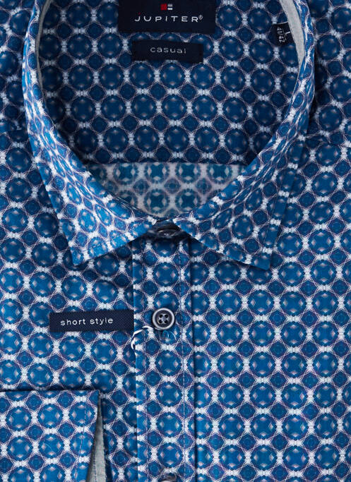 Cămașă cu mâneci lungi albastru JUPITER bărbat
