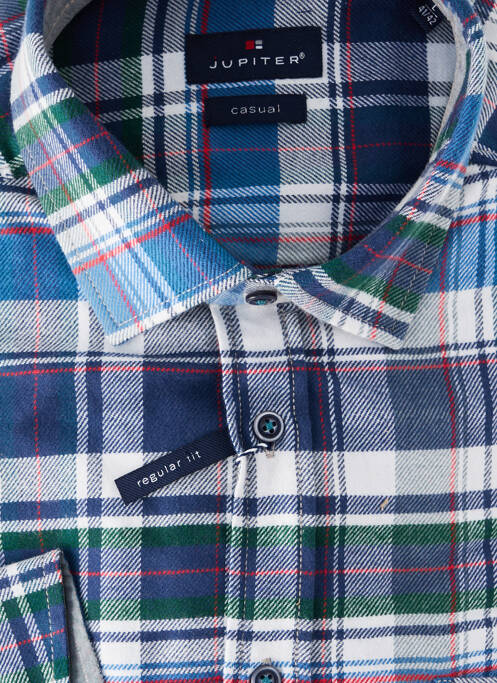 Cămașă cu mâneci lungi albastru JUPITER bărbat