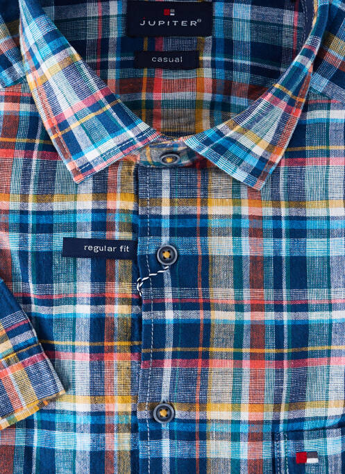 Cămașă cu mâneci lungi albastru JUPITER bărbat