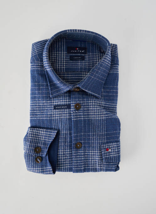 Cămașă cu mâneci lungi albastru JUPITER bărbat