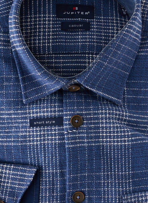 Cămașă cu mâneci lungi albastru JUPITER bărbat