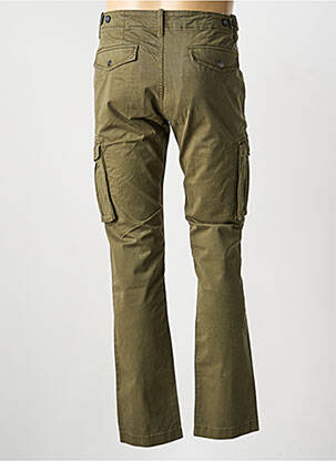 Pantalon cargo subțire mărime normală verde PIONEER bărbat