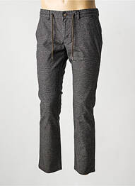 Pantalon chino țesătură melanj mărime normală gri PIONEER homme