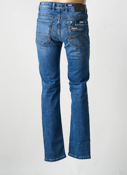 Blugi cu croială slim albastru PIONEER bărbat