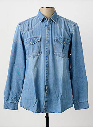 Cămașă cu mâneci lungi albastru PIONEER bărbat