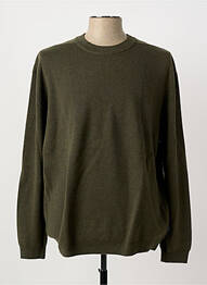 Pulover guler rotund mâneci lungi verde PIONEER homme