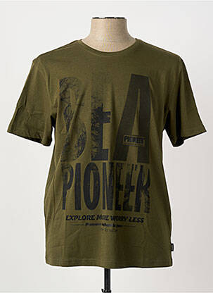 Tricou verde PIONEER bărbat