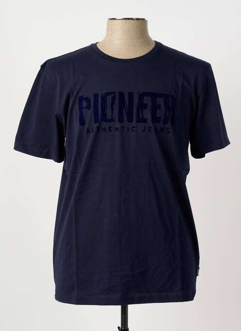 Tricou albastru închis PIONEER bărbat
