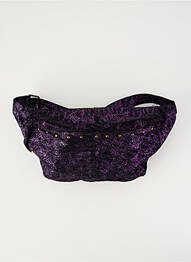 Geantă curea reglabilă banane violet PIECES femeie