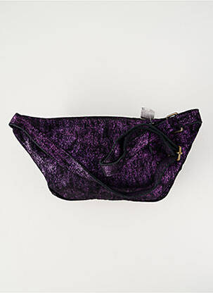 Geantă curea reglabilă banane violet PIECES femeie