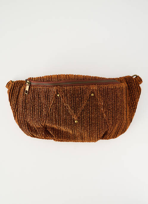 Geantă maro PIECES femeie