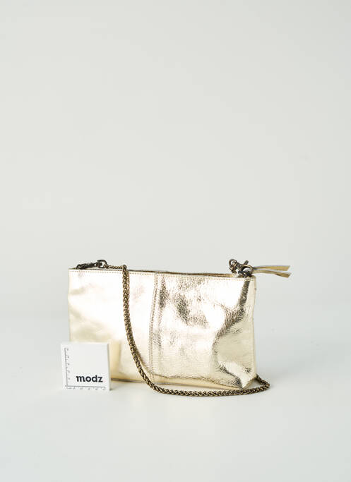 Geantă auriu PIECES femeie