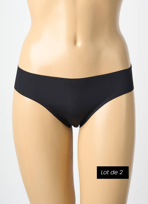 Chilot elasticitate negru ICHI femme