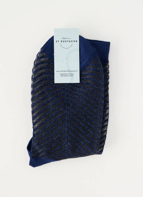 Șosete albastru ATELIER ST EUSTACHE femeie