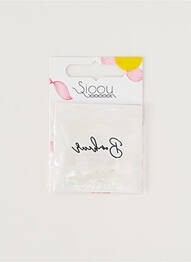 Accesoriu divers imprimeu fantezie alb SIOOU femme