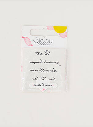 Accesoriu divers imprimeu fantezie alb SIOOU femeie