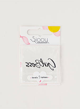 Accesoriu divers imprimeu fantezie alb SIOOU femeie