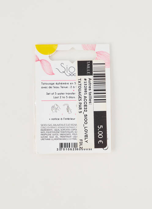 Accesoriu divers alb SIOOU femeie