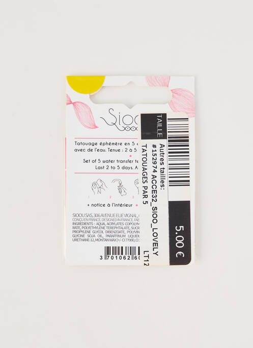 Accesoriu divers alb SIOOU femeie