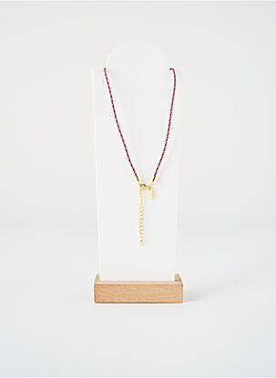 Colier ornament oxid de zirconiu roșu MYA-BAY femeie