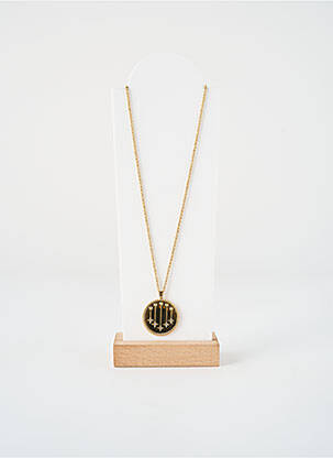 Colier ornament oxid de zirconiu auriu ZAG femeie