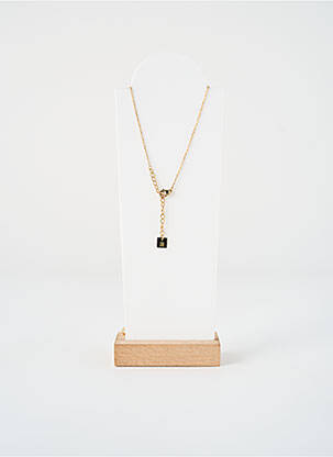 Colier ornament oxid de zirconiu auriu ZAG femeie