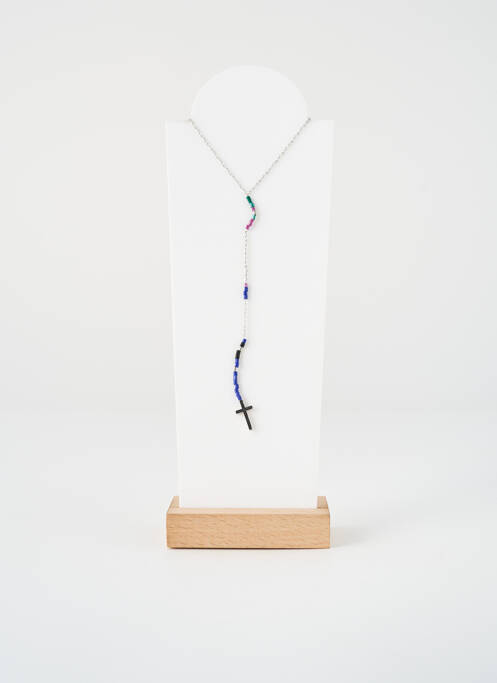 Colier albastru ZAG femeie