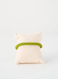 Brățară ornament cu mărgele verde închis STARDUST FACTORY femeie