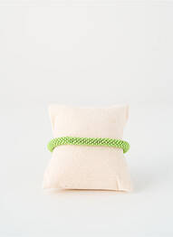 Brățară ornament cu mărgele verde deschis STARDUST FACTORY femeie