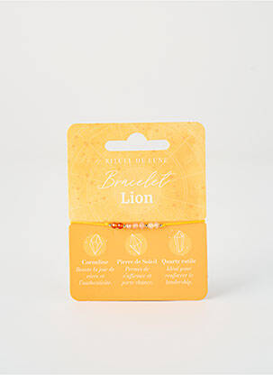 Brățară portocaliu RITUEL DE LUNE femeie