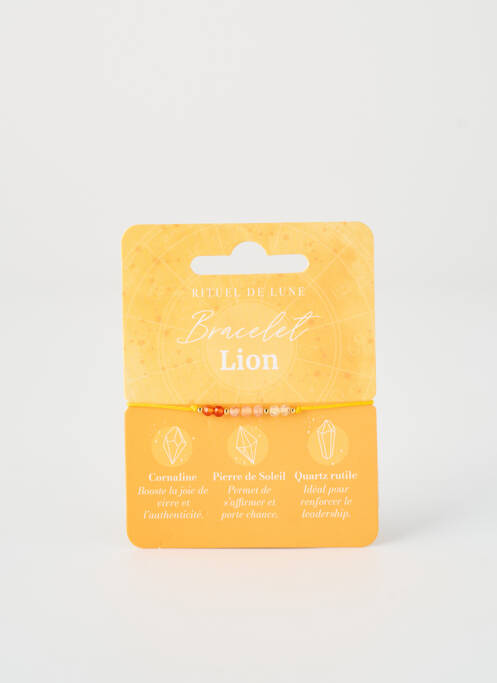 Brățară portocaliu RITUEL DE LUNE femeie