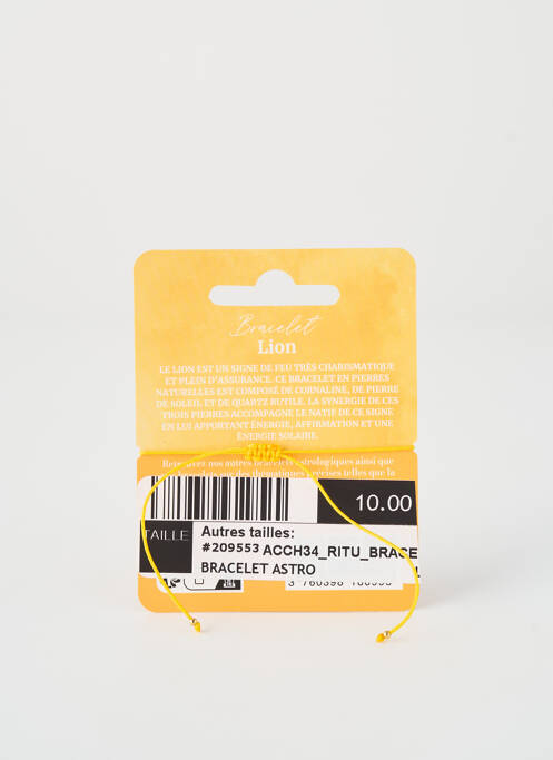 Brățară portocaliu RITUEL DE LUNE femeie